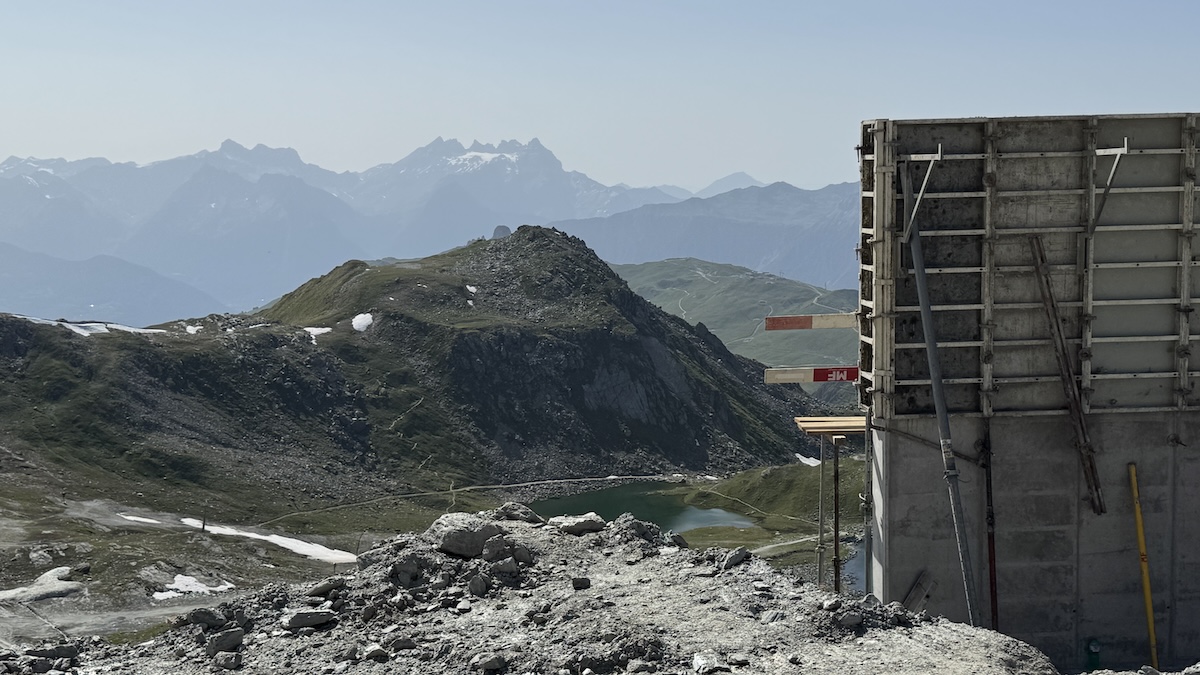 Construction - New Lifts in Verbier